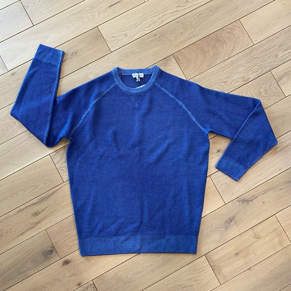 Peter Millar - Waffle Raglan Crewneck Sweater - Picture 2 of 4